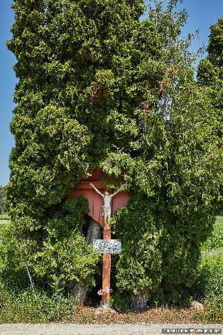 Gemeinde Aschau Landkreis Mühldorf Litzlkirchener Wegkreuz (Dirschl Johann) Deutschland MÜ